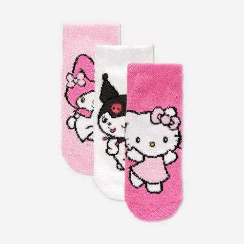 Шкарпетки домашні жіночі м'які короткі "Hello Kitty & friends" Primark
