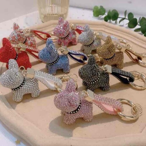 3ca706f9-cf52-4474-a334-db0e47f45252.jpg Брелок "Собачка" зі стразами