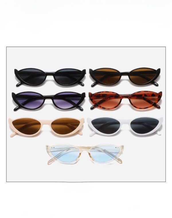 Окуляри жіночі сонцезахисні "Кошачі очі" стиль ретро (10112)