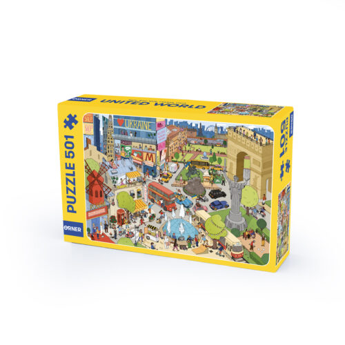 Пазли "United world» 500 елементів Orner