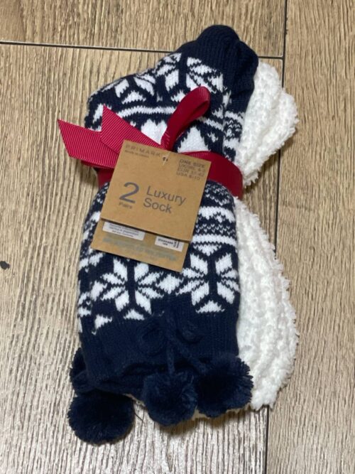 408ba83f-481b-42e4-89b6-d734067f78aa.jpg Набір шкарпеток домашніх Primark Luxury Socks 2 пари