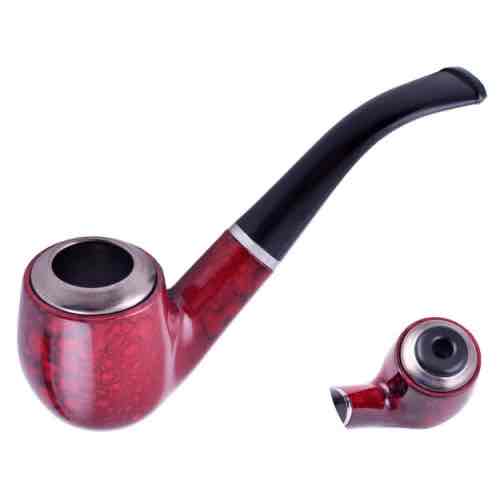 Курильна трубка BOXIN червона 13,2 см