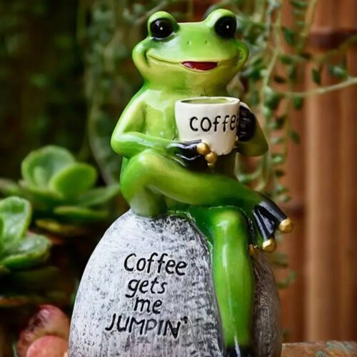 Статуетка "Жаба - Кавоман" 12 см