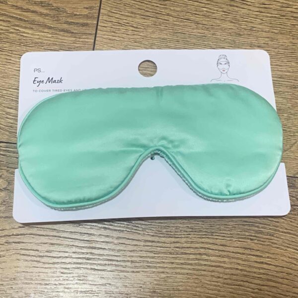 Маска для сну Primark шовкова м'ятна