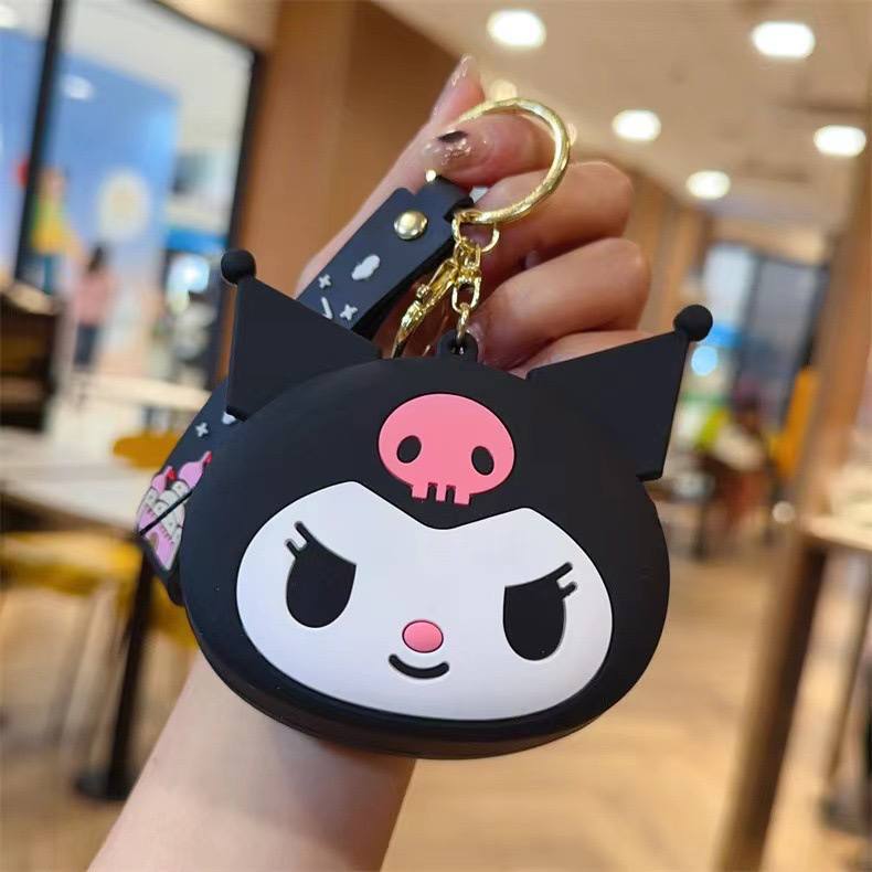Брелок-Гаманець силіконовий "Kuromi/ Hello Kitty & friends"