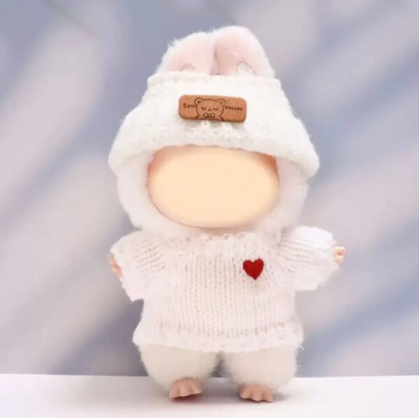 Одяг для Лабубу/ Labubu светрик/ шапка мікс кольорів