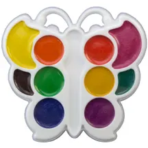 Фарби акварельні "Метелик" фігурні 10 кольорів