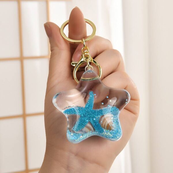 Брелок з рідиною "Морська Зірка"