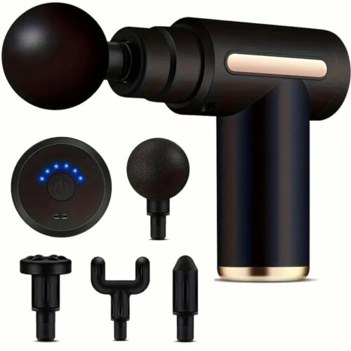 Ударний масажер-пістолет для тіла "Fascial Gun" HG-320