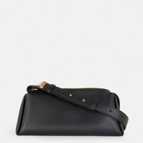 Сумочка Primark мінімалістична через плече з еко-шкіри чорна