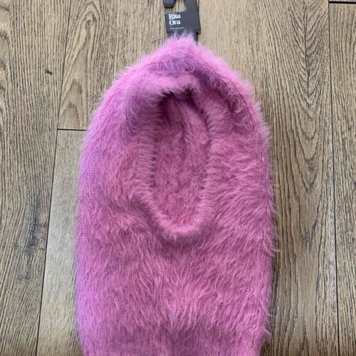 Шапка-балаклава жіноча Primark Rita Ora ворсиста рожева