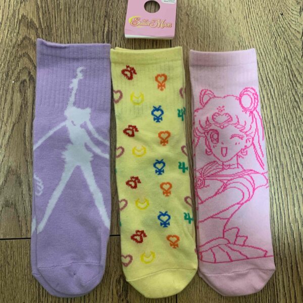 Шкарпетки жіночі короткі "Sailor Moon/Аніме" Primark р. 37-40