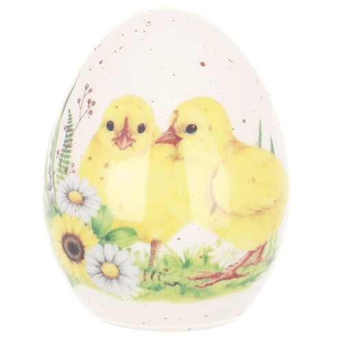 Декор керамічний "Яйце- Happy Easter" 7,5*7,5*9,6 см