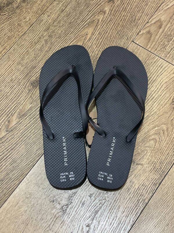 Шльопанці жіночі резинові "В'єтнамки" Primark мікс кольорів