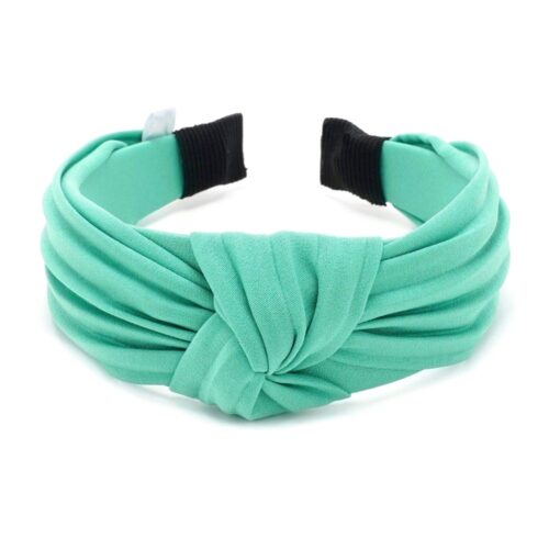 Обруч-чалма з костюмної тканини широкий мікс кольорів