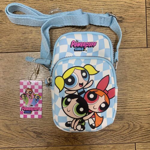 Сумочка для телефону/гаманець 2 в 1 "PowerPuff Girls" Primark блакитна