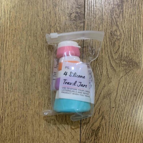 Набір дорожній Primark (4 баночки для кремів різного розміру) силіконові