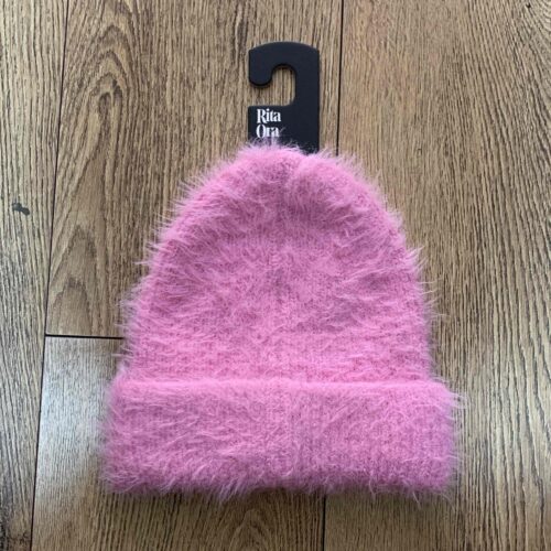Шапка-Біні жіноча Primark Rita Ora ворсиста рожева