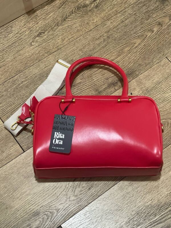 Сумочка Primark Rita Ora з двома ручками та додатковим ременем червона