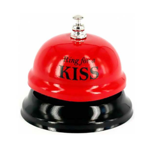 65de1822-44c3-4f8e-8e42-e871b84aa873.png Дзвінок настільний "Бажання/ KISS" з надписом золотий