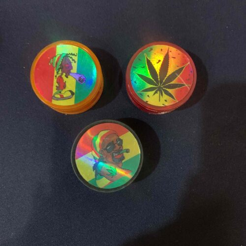 Гріндер/ Органайзер/коробок для канабісу з подрібнювачем пластик