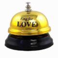 Дзвінок настільний "Бажання/ LOVE" з надписом