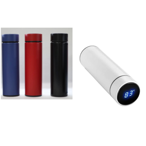 Термос сталевий LED з датчиком температури матовий 500 мл