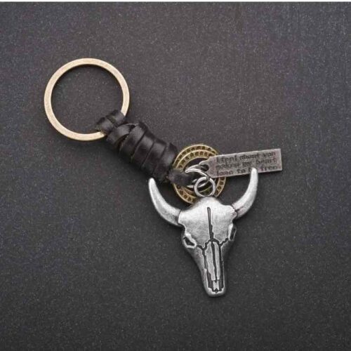 68f32305-2d5d-4320-ba4d-334c8f4b20d4.jpg Брелок металевий/еко-шкіра "Бик"
