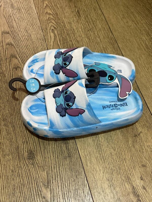 Шльопанці жіночі резинові Primark "Stitch" товста підошва