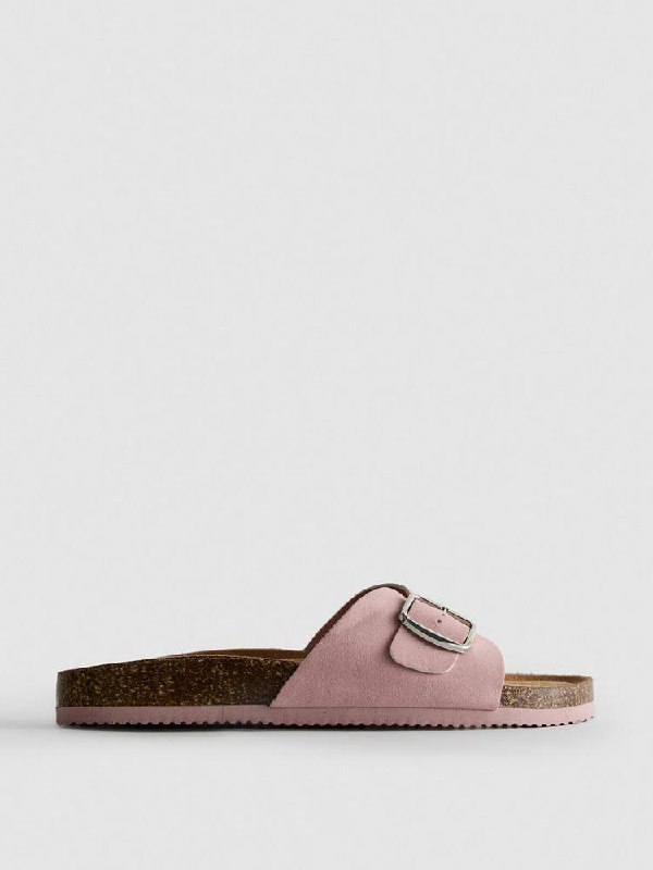 Шльопанці-Сандалі жіночі Primark з пряжкою рожеві