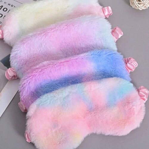 Маска для сну плюшева "Веселка"