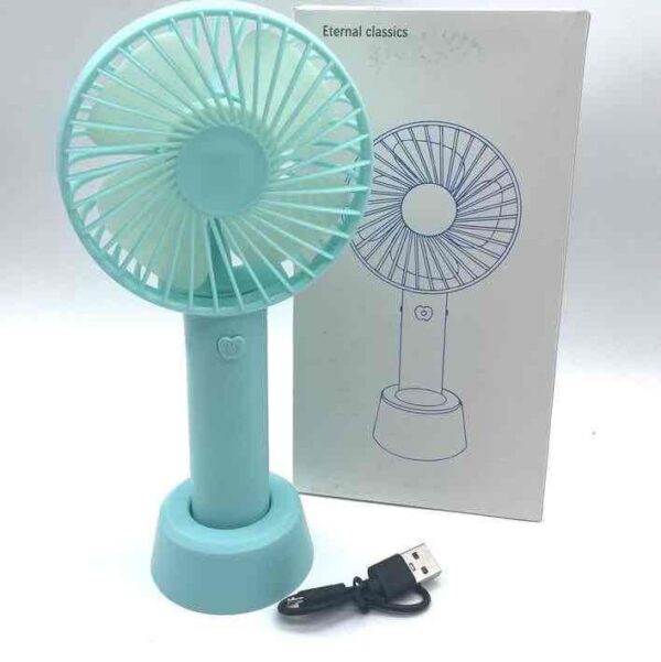 Вентилятор ручний/настільний Aero Fan акумуляторний 2-8 год (USB) 10,2*21 см
