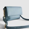 Сумочка-міні конверт через плече Primark мінімалістична блакитна
