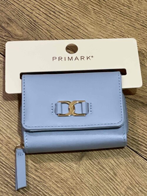 70362ff5-233d-419e-b47d-c5fcb9ed9606.jpg Гаманець Primark з золотистою деталлю блакитний