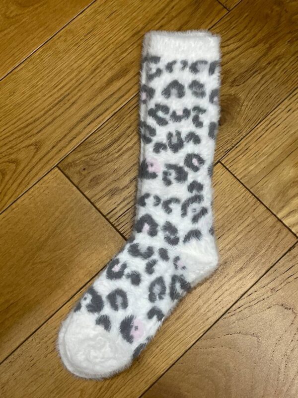 Шкарпетки домашні пухнасті Slouch Cosy "Леопард" Primark високі