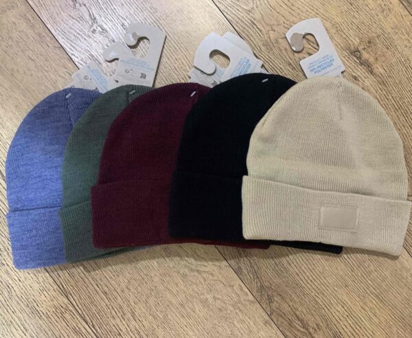 Шапка-Біні жіноча "Deep Cuff" Primark мікс кольорів