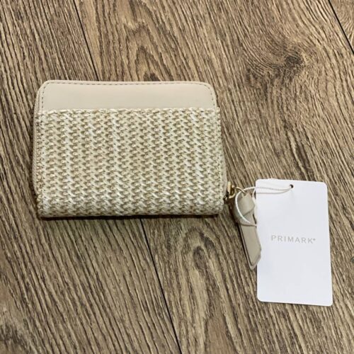 Гаманець Primark компактний плетений беж
