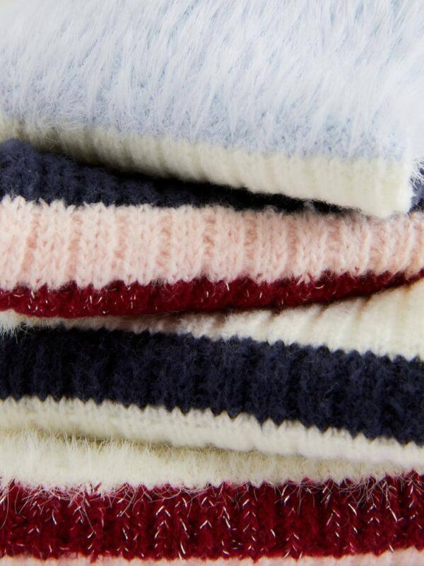 Шкарпетки домашні м'які Cosy Primark високі полоски (1 пара)