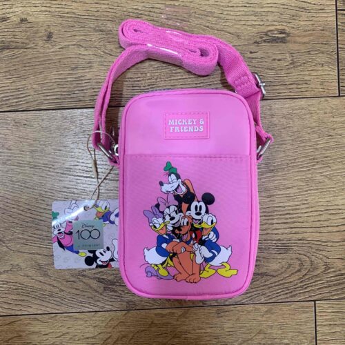 Сумочка для телефону/гаманець 2 в 1 "Mickey & Friends" Primark рожева