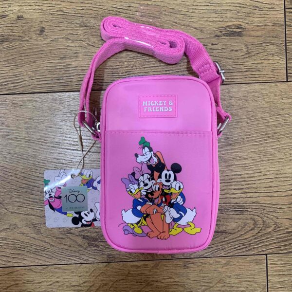 Сумочка для телефону/гаманець 2 в 1 "Mickey & Friends" Primark рожева