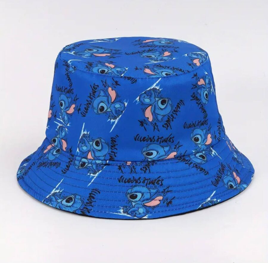 Панама бавовняна "Stitch/Стітч" синя