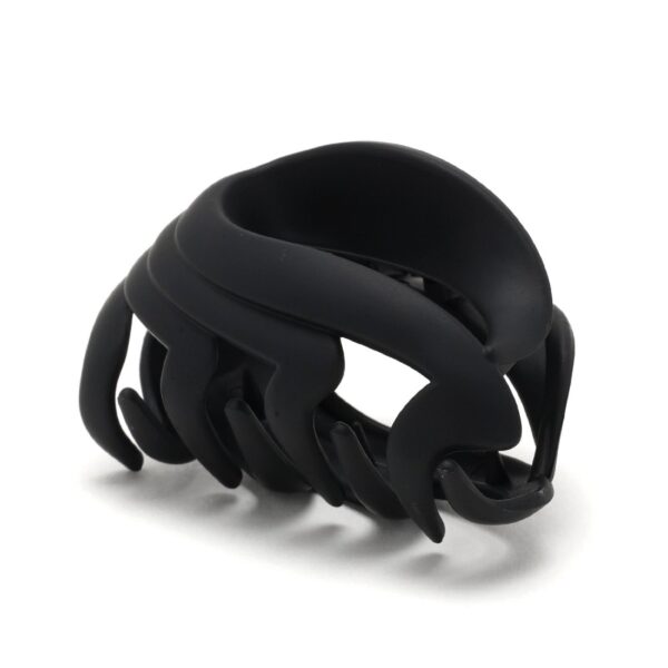 Заколка/краб для волосся пластик 5,9 см мікс кольорів