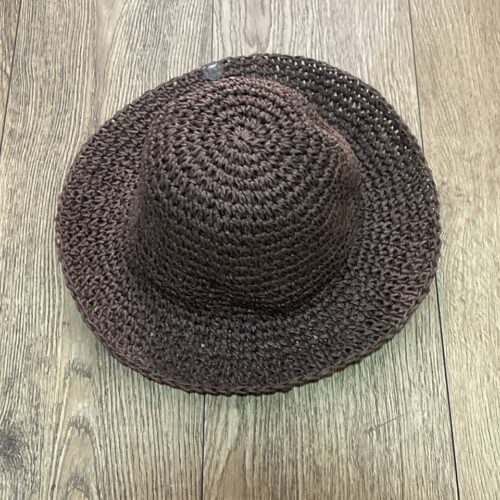 8c0de67b-b94d-4776-8217-01197a2aa717.jpg Капелюх Primark солом'яний гачкований коричневий