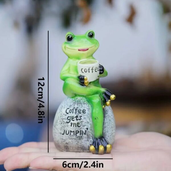 Статуетка "Жаба - Кавоман" 12 см