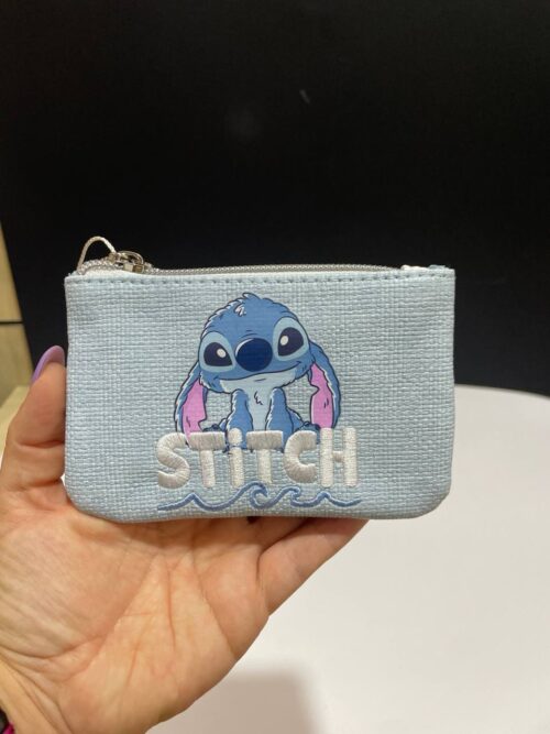 8e6ecf49-b286-4b92-b072-91313f9c4d9f.jpg Гаманець компактний лаконічний "Stitch" Primark блакитний