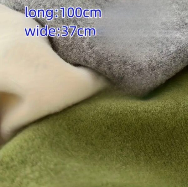 Шарф-хустина 100*37 см (шерсть) зелений