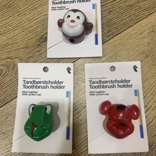 Чохол для зубних щіток дитячий "Тваринки" пластиковий Tiger