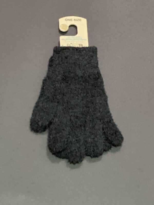 Рукавиці жіночі Primark ворсисті чорні