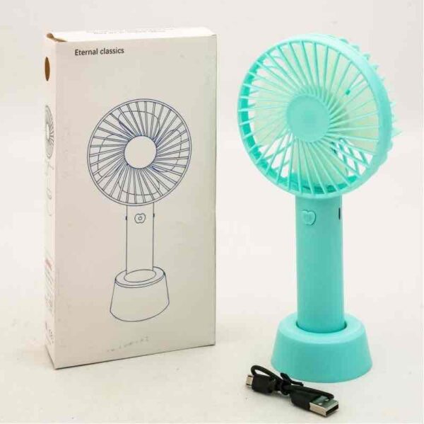 Вентилятор ручний/настільний Aero Fan акумуляторний 2-8 год (USB) 10,2*21 см