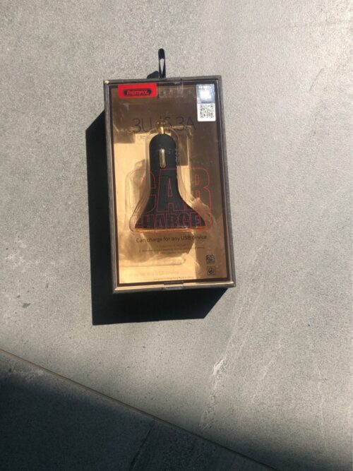 REMAX CAR CHARGER RCC302 5V-6.3A (3 USB ports), чорний